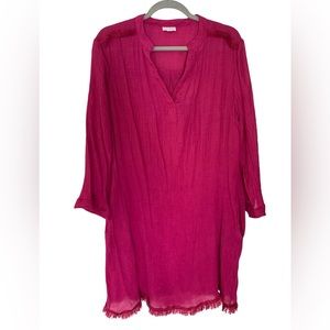 LulaRoe Coastal Swim Cover-up - size Large